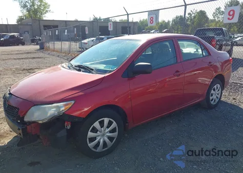 2010 Toyota Corolla Le from USA, damaged, VIN 2T1BU4EE9AC294336